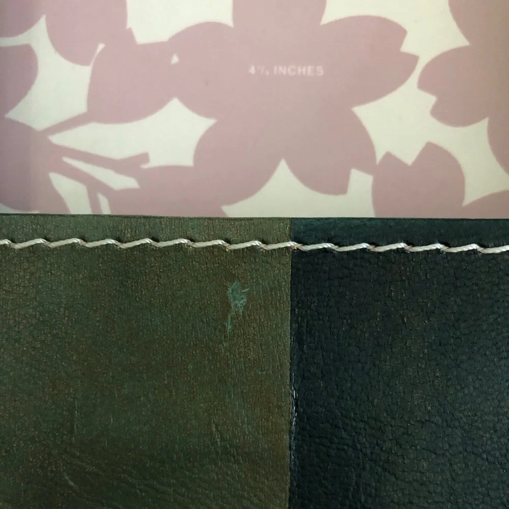 NWT Urban Outfitters Leather Color Block Picture Frame